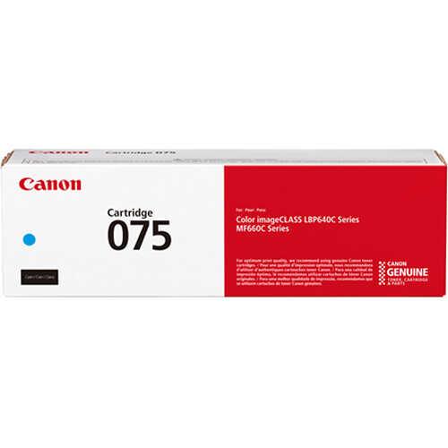 Canon CRG-075 6364C002 Mavi Orijinal Toner